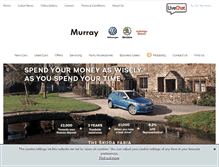 Tablet Screenshot of murray-group.co.uk